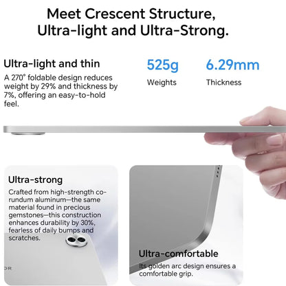 HONOR Pad 10 Tablet 8GB+256GB,12.1-inch 120Hz 2.5K(2560*1600) Display,Snapdragon 7 Gen 3 10100mAh Battery,MagicOS 9.0 (Android 15),8MP camera,WIFI 6,Bluetooth 5.3.