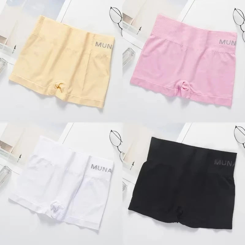 1/4Pcs Women's Seamless Safe Short Short Tight for Women Safety Pants Under Shorts Women Legging Shorts Style Boxer String Femme.