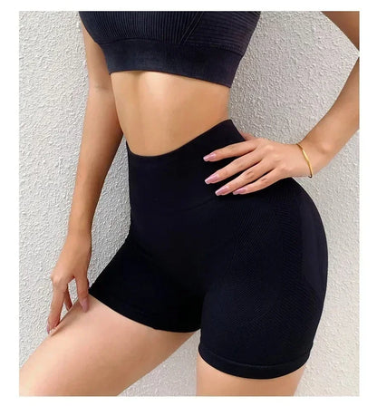 Short Gym Women‘s Gym Shorts High Elasticity Yoga Clothing Absorbent Short Sets Push Up Pants Cycling Jogging Fitness Legging.