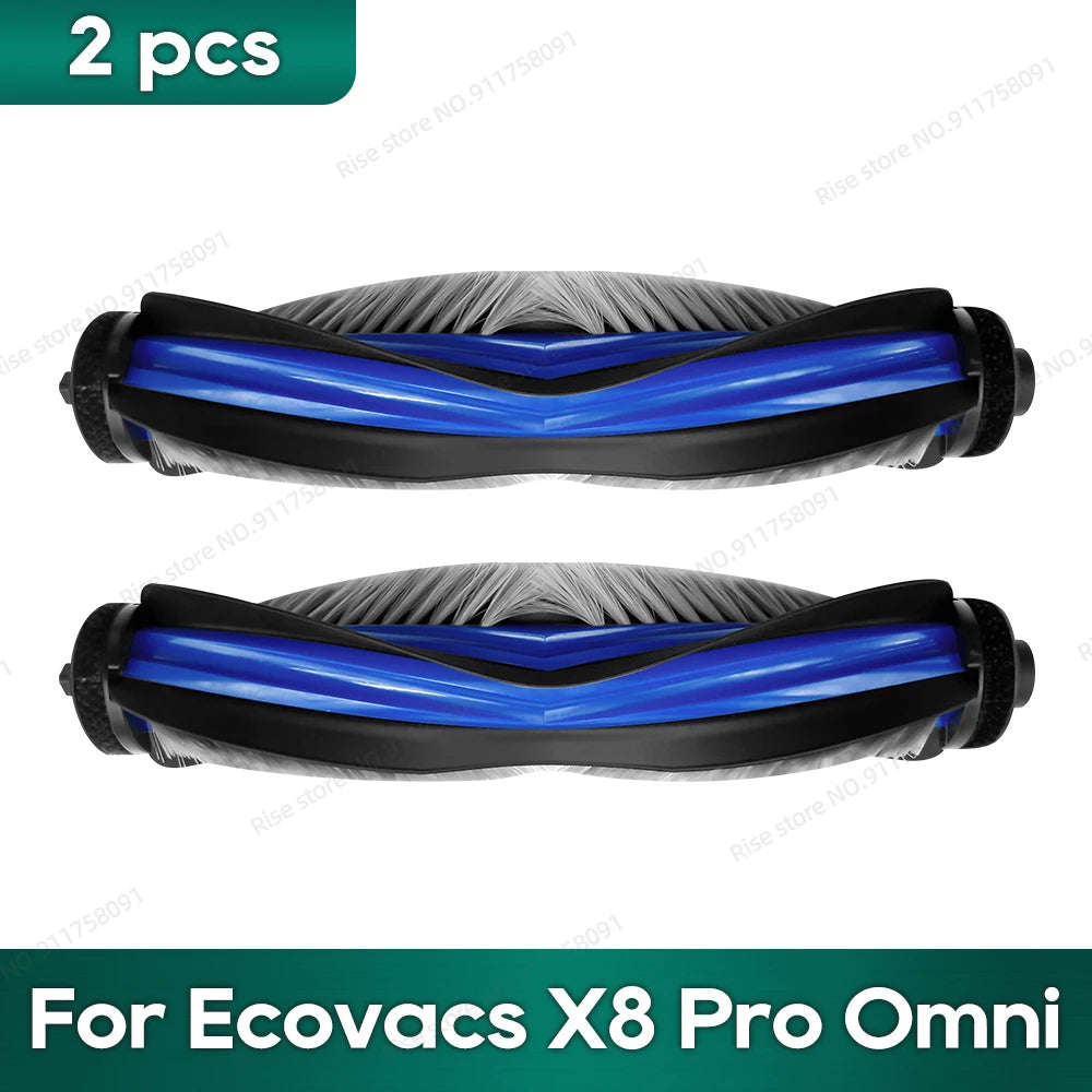 Compatible for Ecovacs X8 Pro Omni Accessories Main Side Brush Hepa Filter Rag Dust Bag Replacement Parts