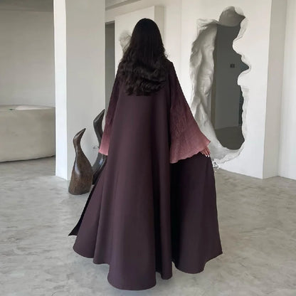 Ramadan Open Abaya Damen Dubai Arabic Islam Prayer Clothes Muslim African Dresses For Women Kebaya Kaftan Robe Musulmane Femme.