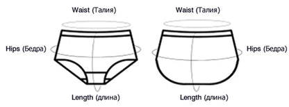 Panties for Menstruation Cotton Menstrual Panties Mid Waist Period Underwear Culotte Menstruelle Leak Proof Bragas Menstruales.