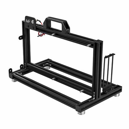 METALFISH Aluminum ITX A4 Open Frame MINI Case Support MINI-ITX Mainboard GPU Vertically 240Liquid Cooler Gamer DIY Cabinet.