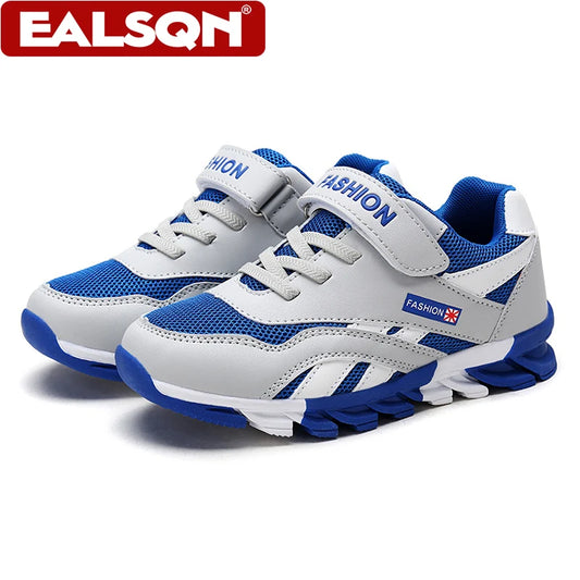Breathable Summer Kids Sport Shoes 5-16Years Old Boys' Non-Slip Running Sneaker for Children Comfortable School Walking Footwear.