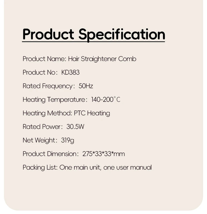 Electric Curling Stick Women's Chicken Rolls Water Ripple Lazy Straight Hair Comb Fan Small Splint Straight Curling Dual-use.