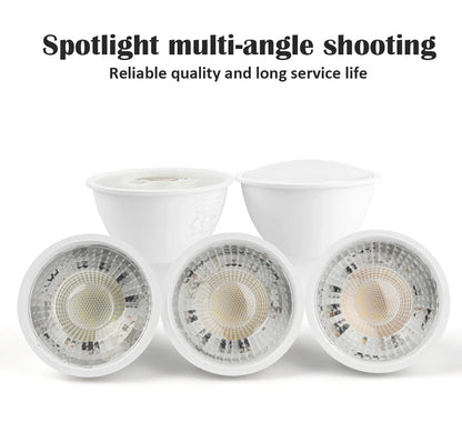10PCS MR16 LED Strahler Birne GU5.3 Lampada AC 110V 220V 12V Bombillas Spot Licht Ersetzen Die 50W Halogen Lampe Hause Derection.