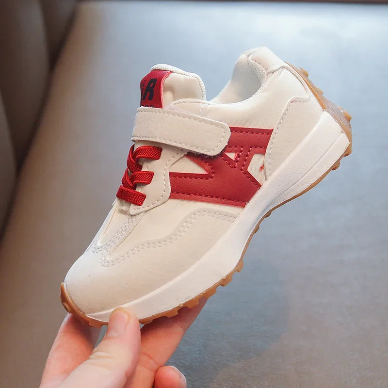 Children's Basketball Shoes Spring Autumn Versatile Running Shoes for Kids Boys Fashion Causal Girls School Sports Sneakers.