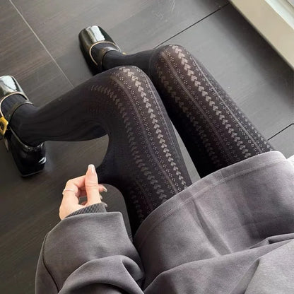 Women Stockings Sexy Slim Pantyhose Spring Autumn Winter Leggings New Solid Color Retro Super Stretch Tights Stockings