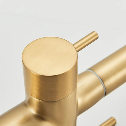 Pulling Filter Kitchen Faucet Hot & Cold Water Mixer Dual Mode Filtration Purification Kitchen Sinks 360 Rotation