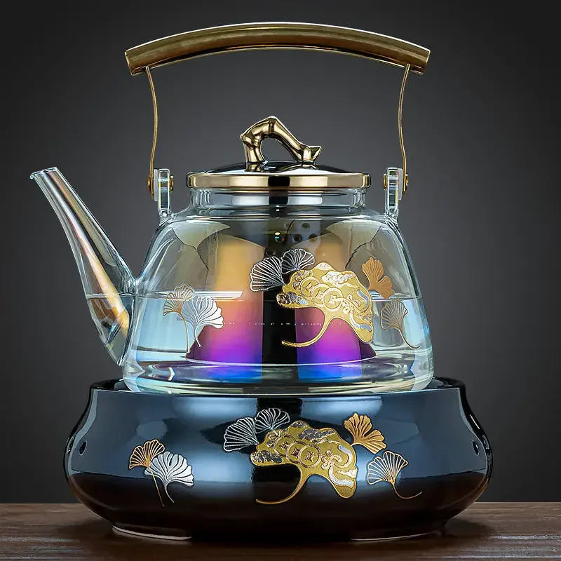 220V High-Temperature Resistant Electric Tea Stove & Tea Kettle Set for Home Use A