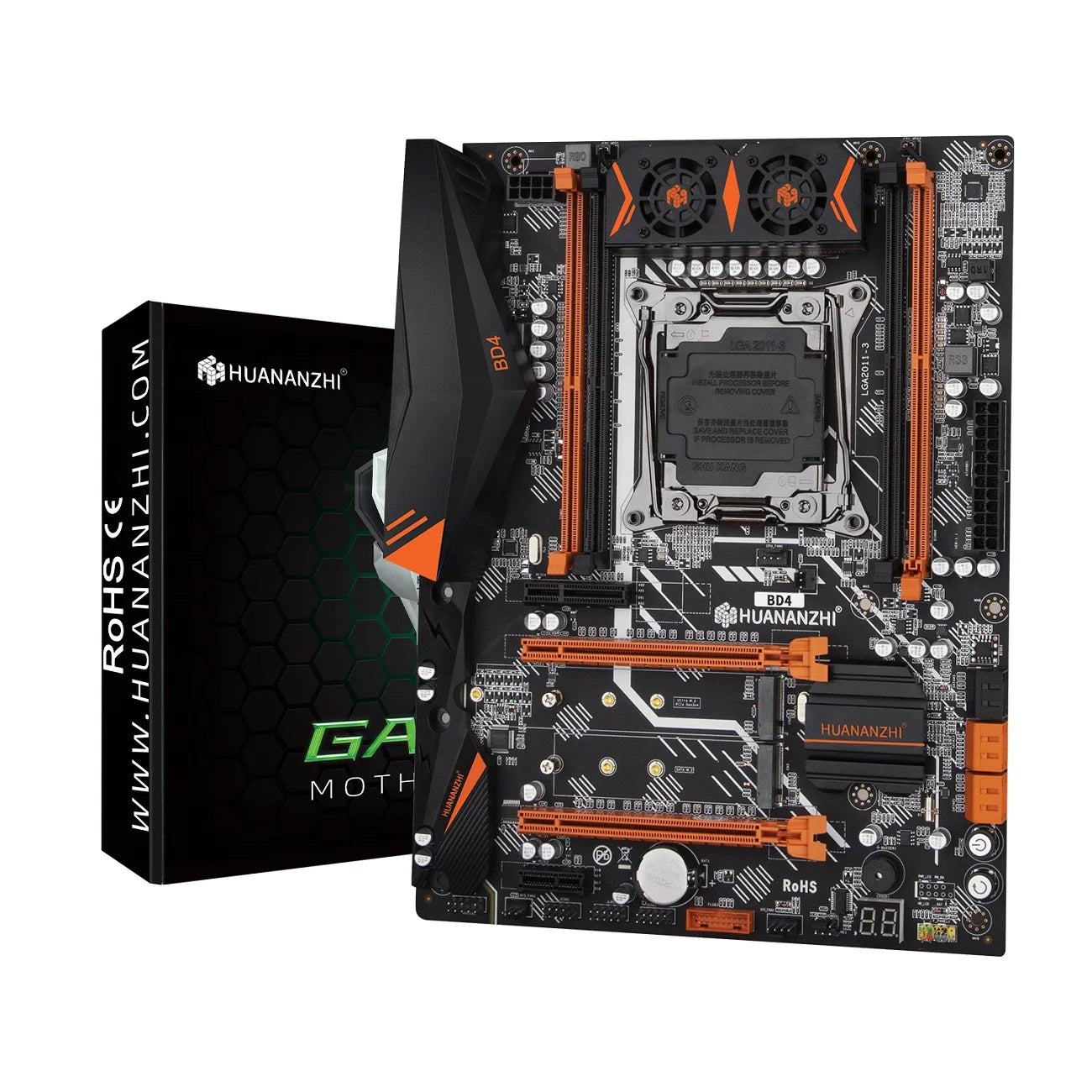 HUANANZHI X99 BD4 with E5 2680 V4 LGA 2011-3 X99 Motherboard Support DDR4 Combo Kit for High-End Gaming And Professional Use.