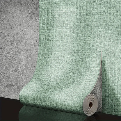 50 cm x 2,8/5/10 m Leinen einfarbig 3D verdickter wasserdichter Schaumstoff selbstklebende Hintergrundwand Renovierung Tapete Wandaufkleber
