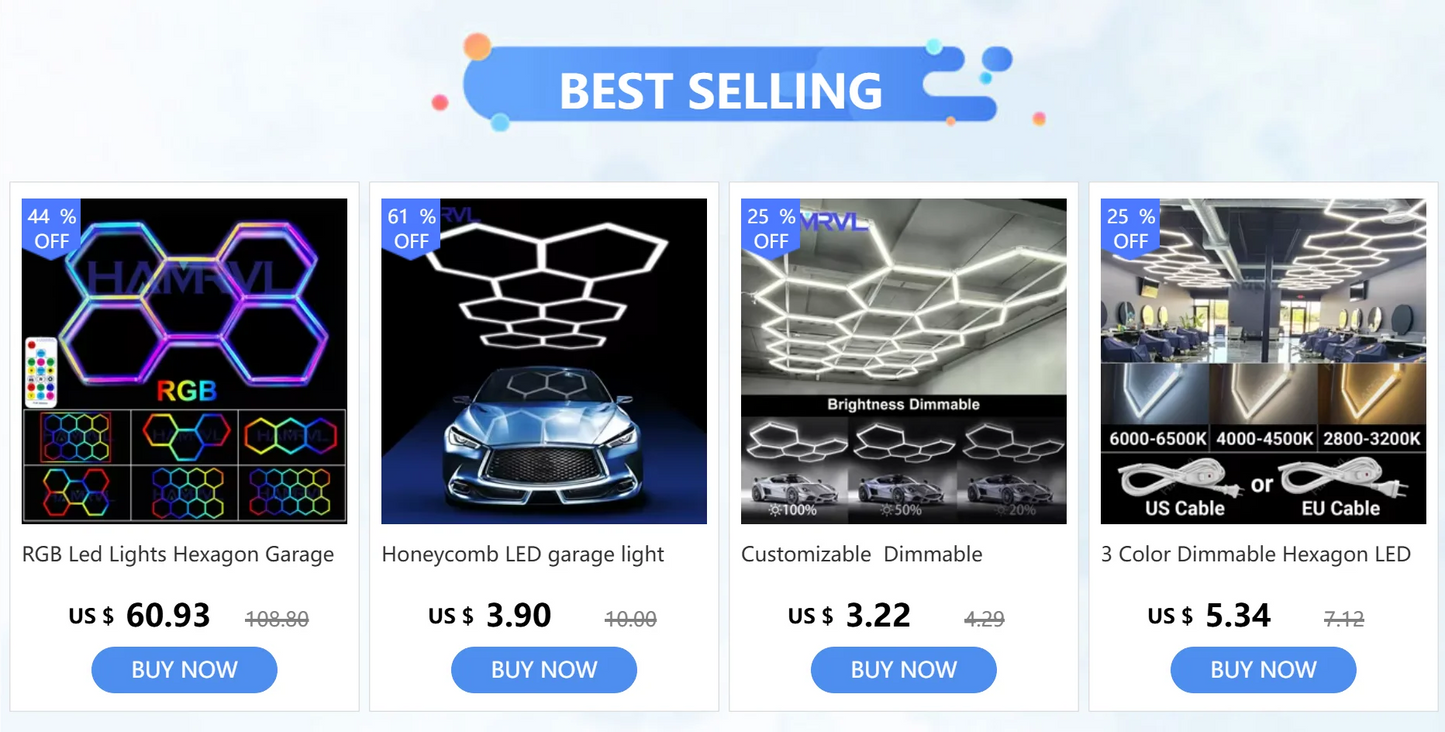 All Copper 2-Pin V/Y/L/T/I Connector for LED Lamp is Suitable for Bordered Hexagon Light Tube 110-240V.