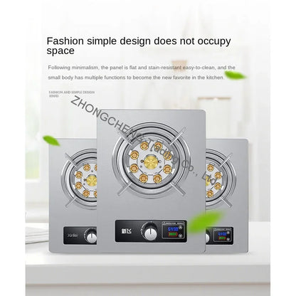 7kw Gas Cooktop Single Stove Household Liquefaction Gas Stove Single Coal Desktop Embedded Single Gas Stove 4.5 KW/5.2kw/
