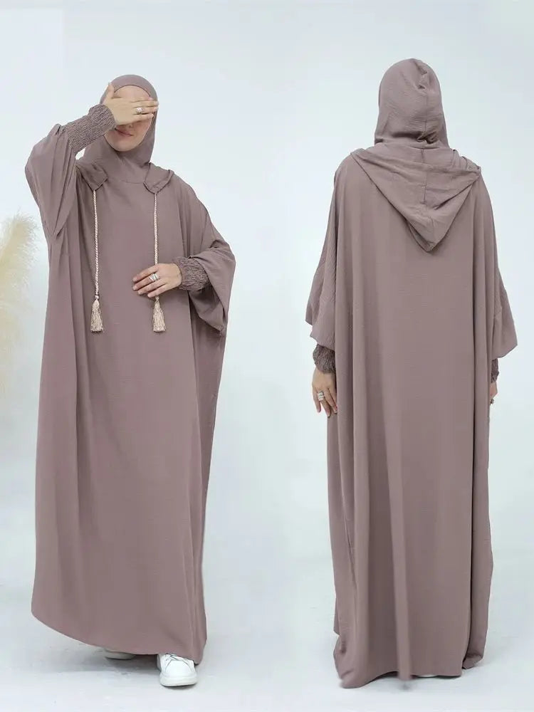 Ramadan Niqab Khimar Muslim Abaya Damen Dubai Turkey Islam Prayer Clothes Women Jilbab Modest Dress Kaftan Robe Femme Musulmane.