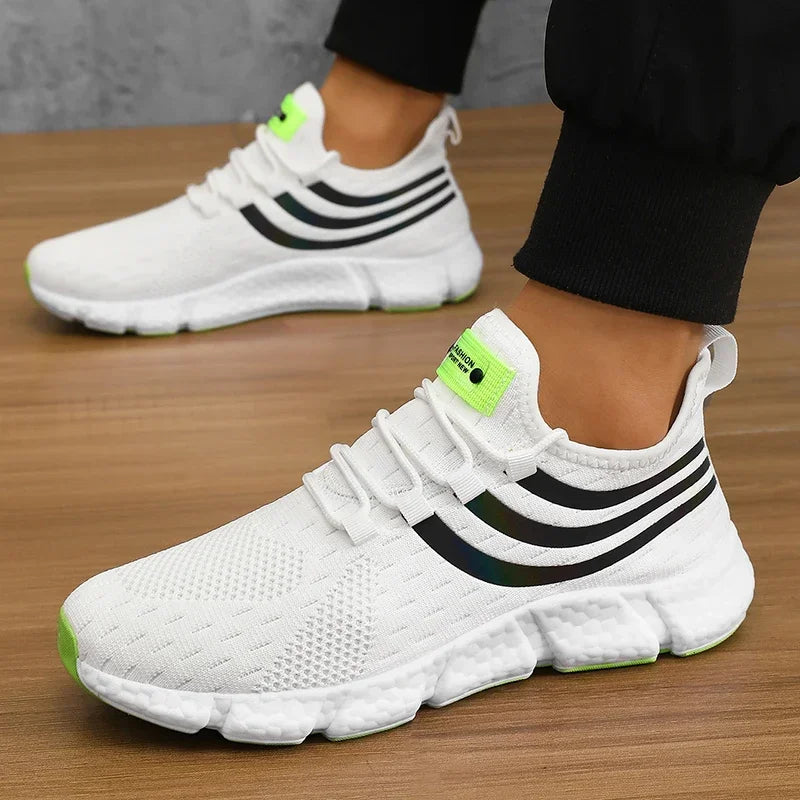Men’s Sneakers Comfortable Breathable Platform Shoes Summer Man Running Shoes Breathable Comfortable Fashion Walking Sneakers.