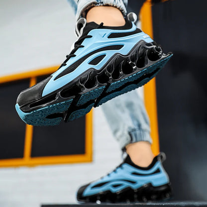 YRZL Mens Athletic Shoes 2025 Breathable Running Shoes Men Lightweight Sneakers Comfortable Walking Shoes Anti Slip Sports Shoes.