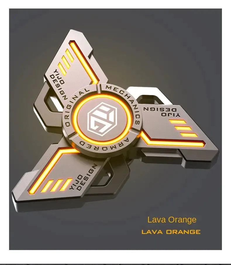 uminous metal EDC fidget spinner stress relief pressure reduction finger toy cool spinner ADHD  aids Creativity gift for boys.