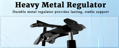 Ergonomischer elektronischer Gaming-Stuhl mit Massagefunktion, verstellbarer Lordosenstütze und Fußpedalen, Computer aus atmungsaktivem Stoff