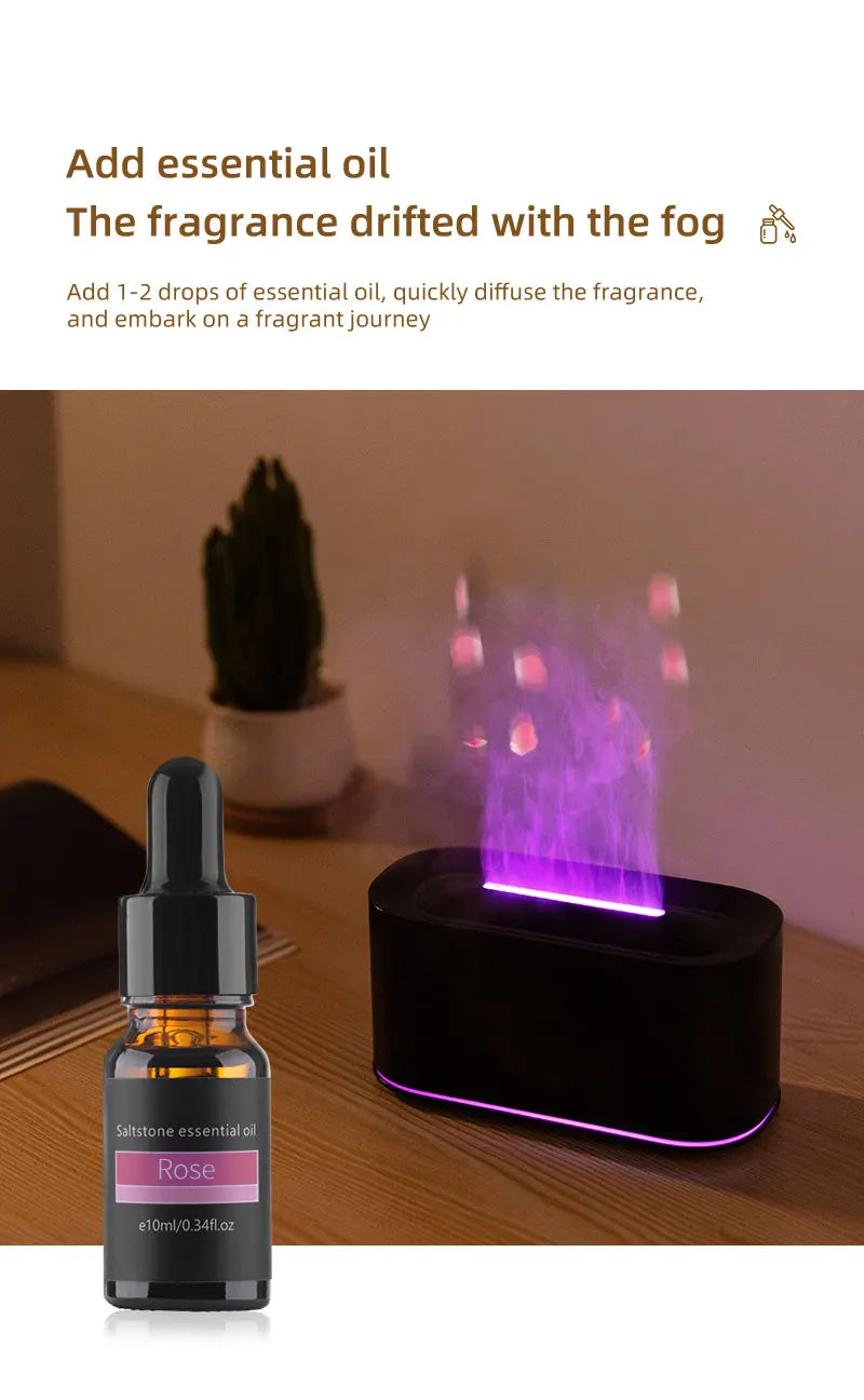 2025 New Aroma Diffuser Humidifier Addable Essential Oils Aroma Diffuser with Protection Function 7 Colors Ambient Night Light.