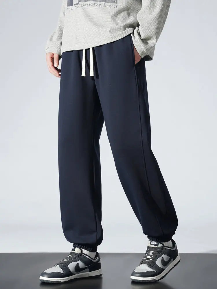 Winter Warm Jogger Pants Men/Women Unisex Style Home Basic Sweatpants Fleece Lined Thermal Sport Pants.