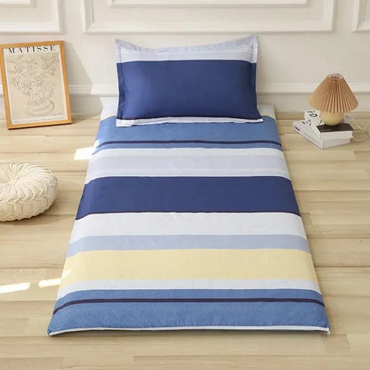 WASART Fully enclosed with zipper mattress protector cover geometric printed baby couple single double bed sheet protection pad