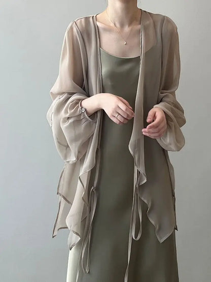 Jacken Frauen Elegante Sommer Sun-proof Zarte Mode Täglichen Lose Einfache Feste Alle-spiel Grundlegende Stilvolle Koreanische stil Puff Hülse