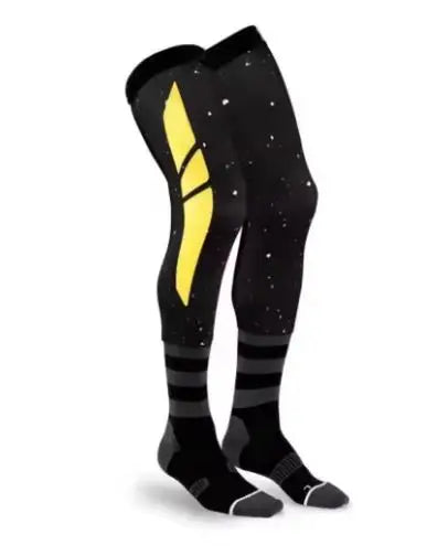 Colorful cycling outdoor off-road  mx motorcycle cool riding anti slip long socks.