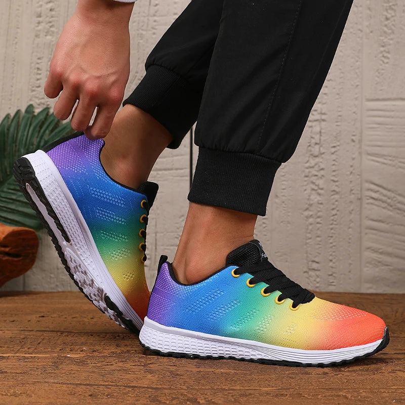 Lightweight Men's Casual Shoes Breathable Comfortable Men's Casual Sneakers 2025 New Outdoor Anti Slip Walking Shoes Sizes 36-44.