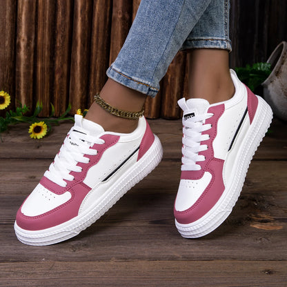YRZL Leather Sports Women Casual Shoes Lightweight Running Shoes Platform White Sneakers Men Outdoor Breathable Sport Shoes.
