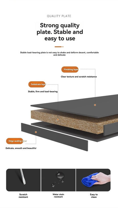 Computertisch, Desktop, Schlafzimmer zu Hause, Schülerlernen, Schreiben, Internet-Netzwerk, roter E-Sport-Schreibtisch, Miethaus, einfaches Büro