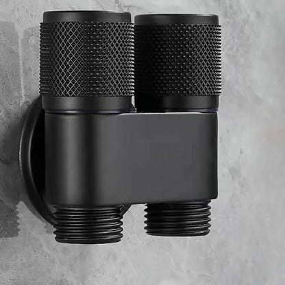 One In Two Washing Machine Faucet All Copper Valve Double Control Toilet Faucet Fully Automatic Detachment and Water Stop