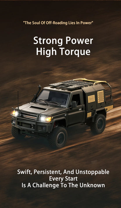 MN82S RC Crawler 1/12 Full Scale LC79 RC Pickup Short Truck 4WD Remote Control Climbing Off-road Car Toys for Kids Adults Gifts.