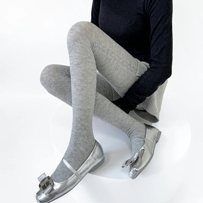 30% Wool Women Pantyhose Autumn Winter Comfortable Tights Girls Basic Bottom Leggings Long Stockings Black White Brown Grey