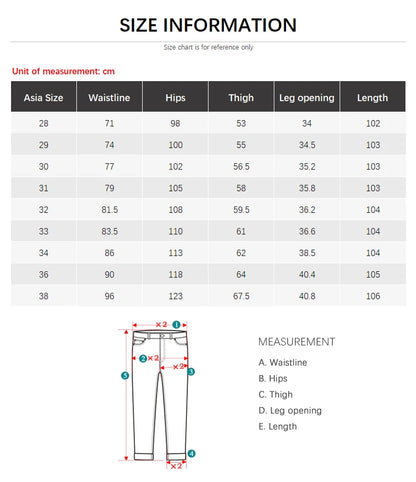 Men White Jeans Fashion Casual Classic Style Slim Fit Soft Trousers Male Brand Advanced Stretch Pants.