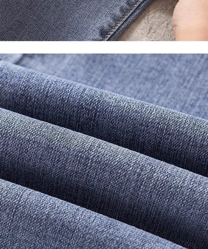 High Waist Nine-Tenths Women's Skinny Jeans Elastic Slimming Fashionable Spring Autumn New Style Small Foot Tight Pants.