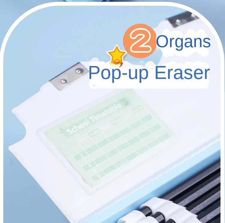 Astronaut multifunktion ale Büro Briefpapier Box Grundschule Schüler große Kapazität Feder mäppchen Cartoon Geschenk 6-teiliges Set.