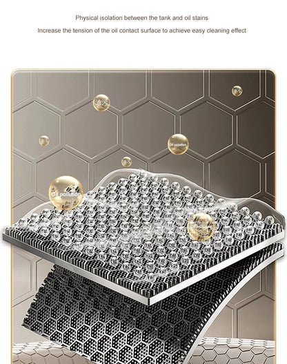 Large Single Slot Embossed Stainless Steel Waterfall Kitchen Sink  Household Wash basin Dishwashing  Sink For Kitchen