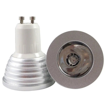 AC85-265V 12V MR16 E27 E14 GU10 GU5.3 RGB Spotlight 3W Dimmable E27 Led Bulbs with 24keys Remote Light Tubes for Home Decoration.