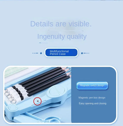 Astronaut multifunktion ale Büro Briefpapier Box Grundschule Schüler große Kapazität Feder mäppchen Cartoon Geschenk 6-teiliges Set