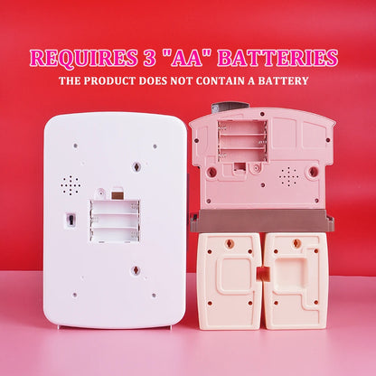 Cute Simulation Microfilm Furniture Double Door Refrigerator 1:12 Dollhouse Kitchen Model Decorations For Girl Birthday Gifts.