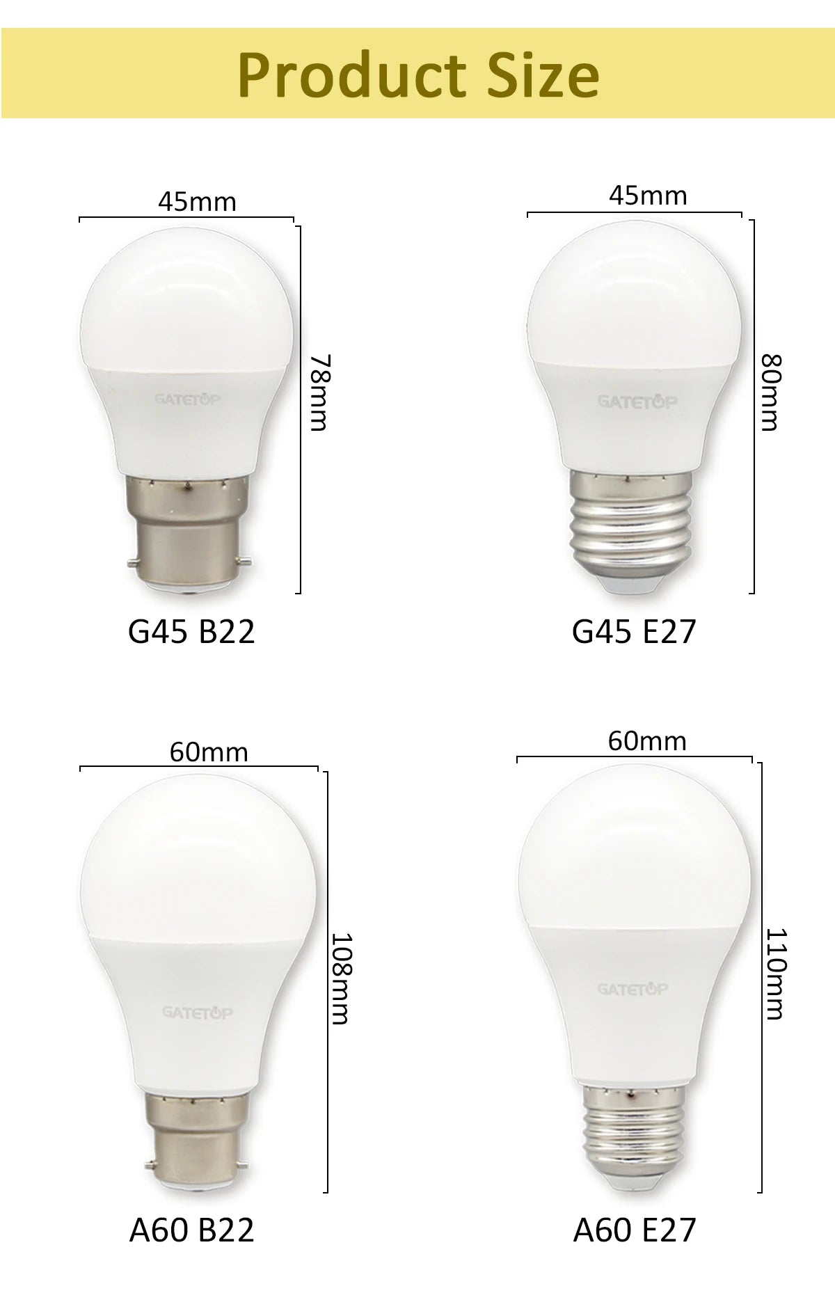 1-10PCS LED AC DC 12V 24V 48V Glühbirne E27 B22 Basis Niederspannung Glühbirnen für Boot RV Schuppen Off Grid Kabine Solar Power.
