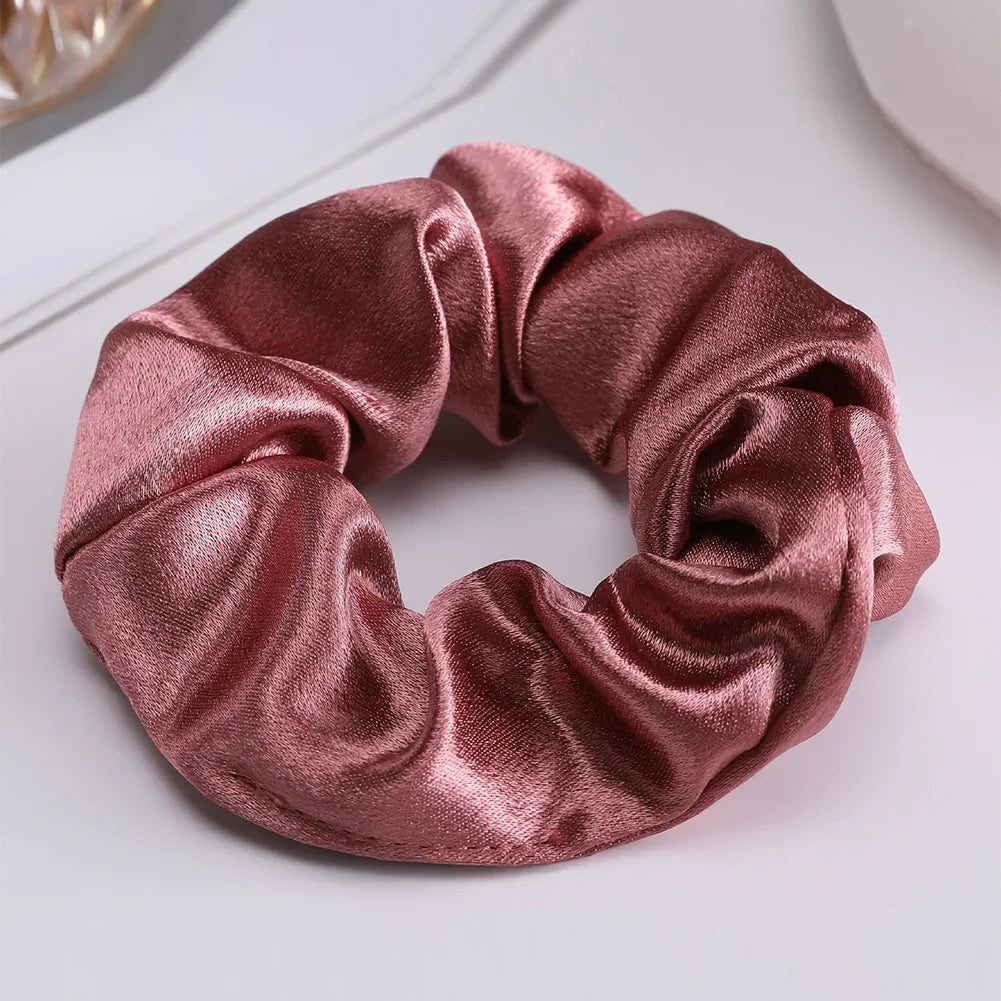 Sweet Multicolor Hair Tie Hair Clip Set Durable Hairpin Simple Elastic Ponytail Rubber Band Headwear Hair Styling Accessories.