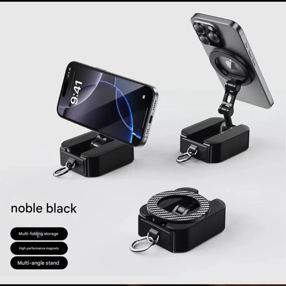 2026 Magnetic Phone Holder Airplane High Speed Rail Stand Portable Desktop Multi functional Travel Fitness Vlog Kitchen Live.