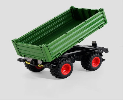 Remote Control Tractor RC Farm Truck Car Trailer 2.4G Farming Simulator Truck Miniature Farm Vehicle Toys Model Children Boy