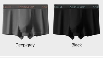 4Pcs Männer Unterwäsche Sportliche Boxer Plus Größe Jugend Boxer Shorts Bequeme Atmungsaktive Flache Hosen männer Quadratische Höschen Slip geschenk