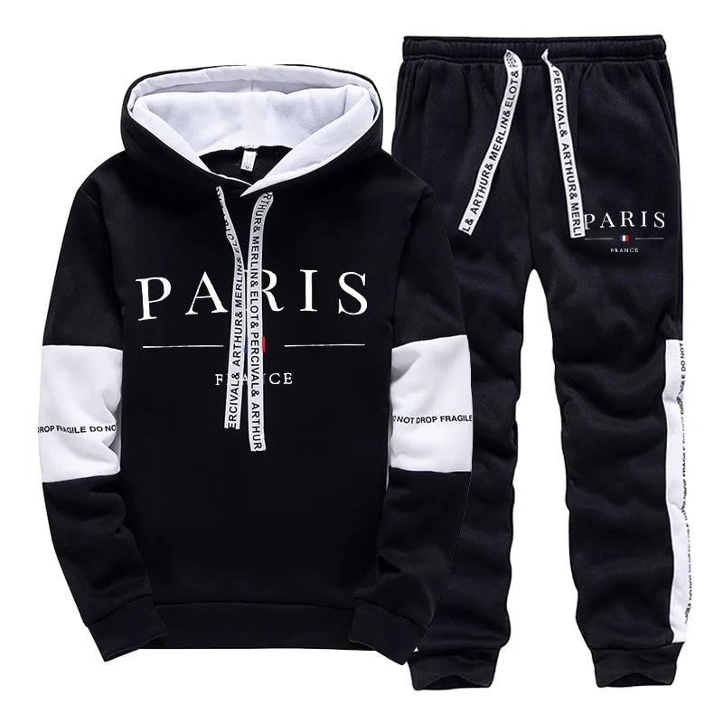 Hoodies Sweatshirts for Men Versatile Sweatpants Fashion High Quality Sports Sportswear Autumn Winter Comfortable Daily Dressing.