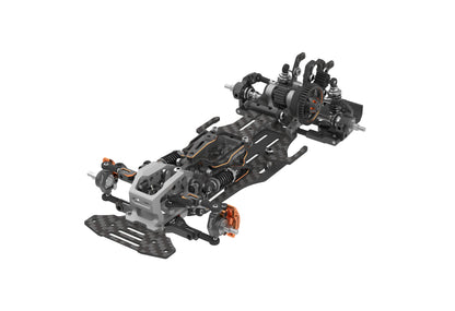 LSD Plaid RC Mini Car 1/24 RC Drift Mosquito Car  Frame KIT Lightweight Electric Remote Control Drift Model Toy Holiday Gift