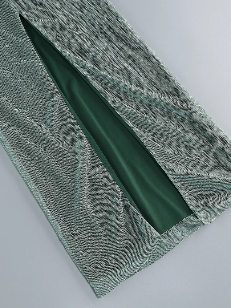 Sexy eine Schulter drapiert Glitzer langes Kleid Frauen braun Korsett funkelnd rücken frei figur betonte Maxi kleider Abend party Kleider