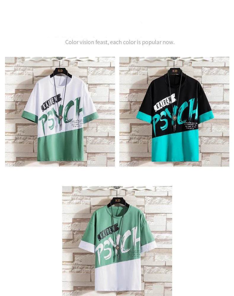 Summer Sets for Men Casual Comfortable and Breathable Short Sleeve Tshirt Shorts Outfit Stylish tracksuit men clothes for men.